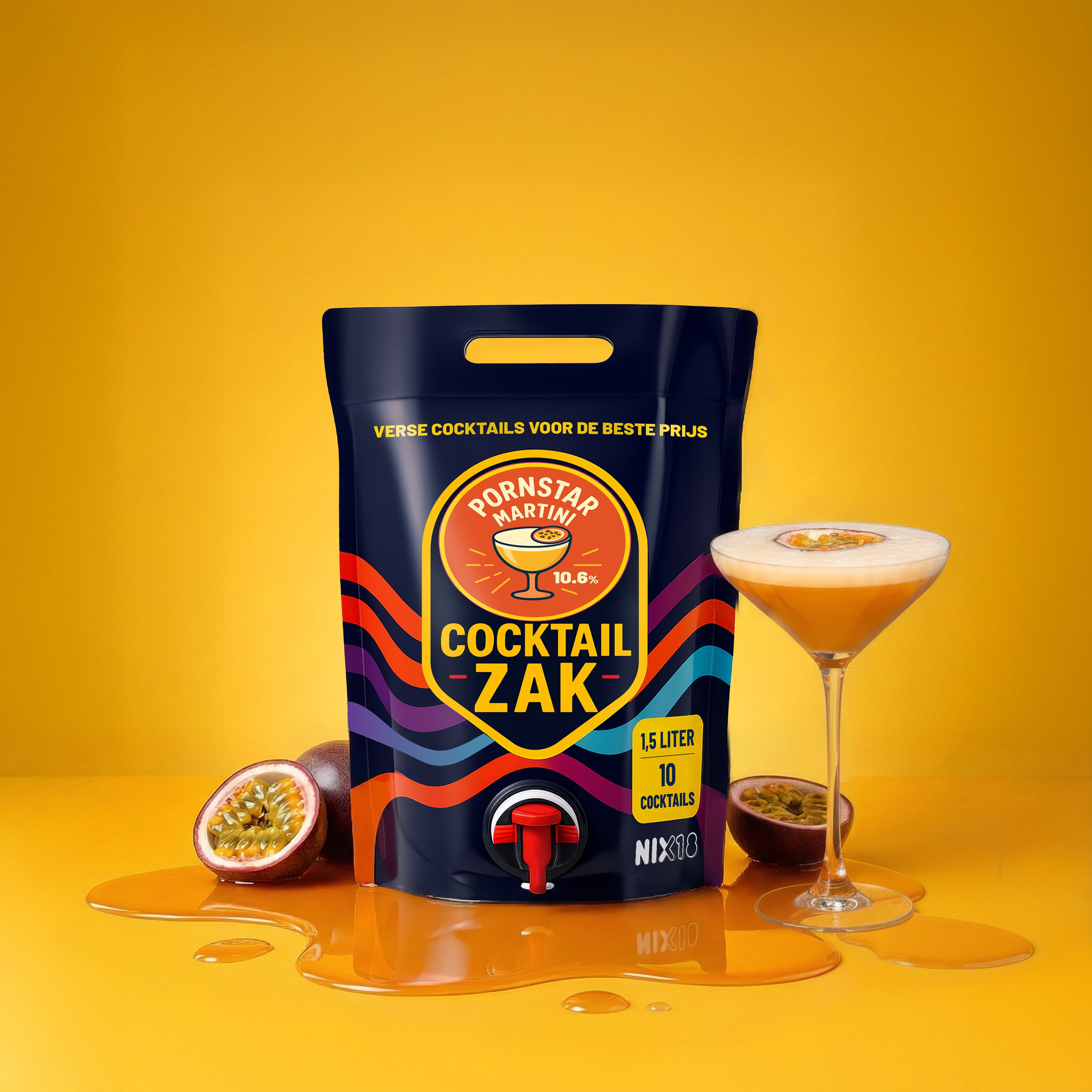 Pornstar Martini van Cocktailzak